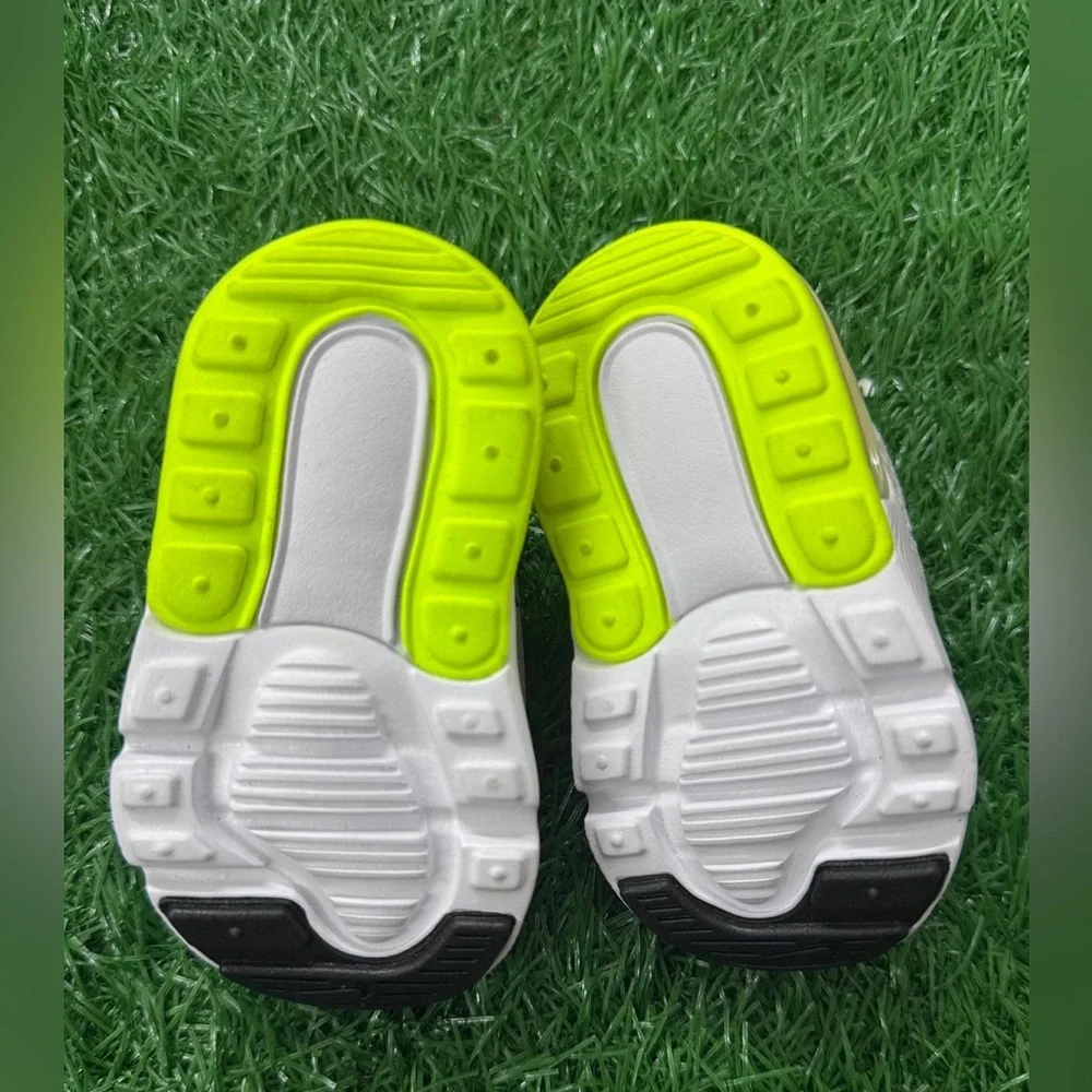 (TD) Nike Air Max 270 'Pure Platinum‎ Volt' DO1384-100 Size 2C